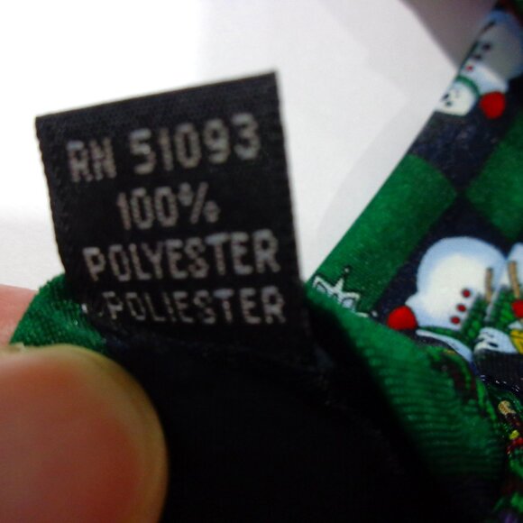 Yule TIE Greetings Men Snowman Christmas Tree Candy Cane Snow Flake Holiday Tie - Picture 7 of 7